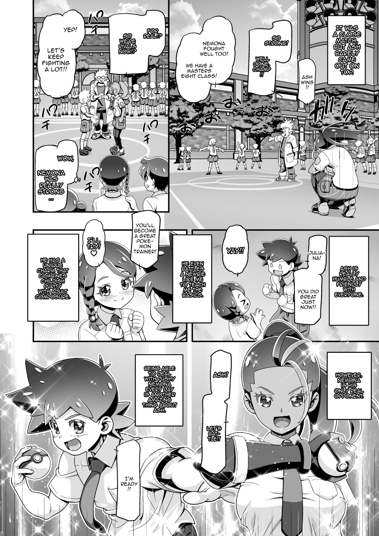 Hentai Manga Comic-PM GALS SV Nemona and Juliana-Read-4